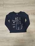 Bluzka granatowa kot Cool Club r. 134