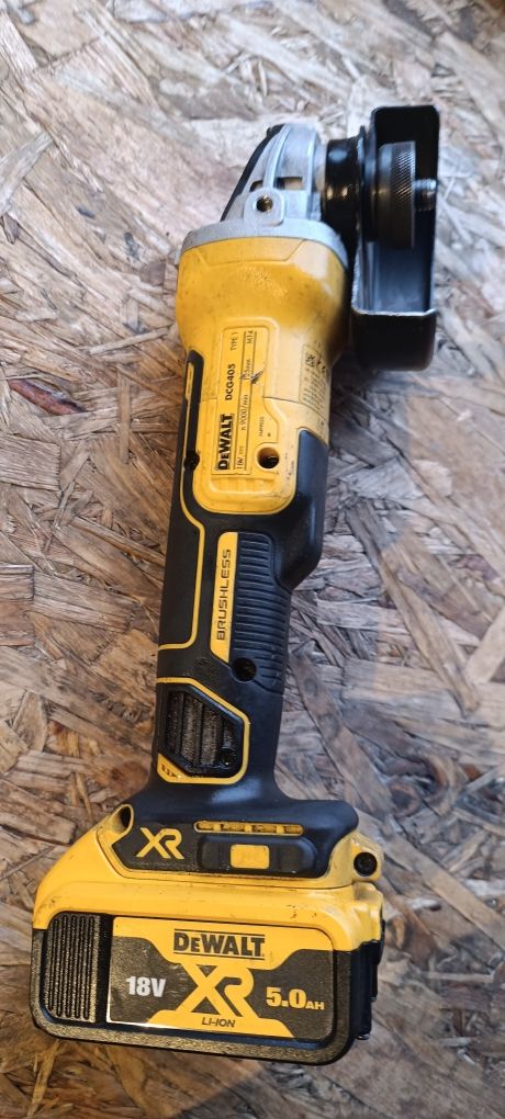 Szlifierka DeWalt dcg 405 z Aku 5ah
