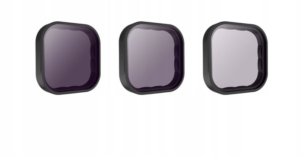 Telesin Zestaw 3x Filtr Efektowych CPL ND Do Kamery GoPro Hero 12 11 1