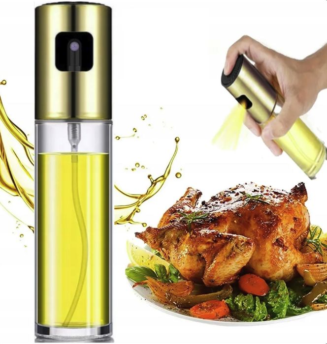 Spryskiwacz Do Oleju Oliwy Rozpylacz Dozownik W Sprayu 100Ml Butelka