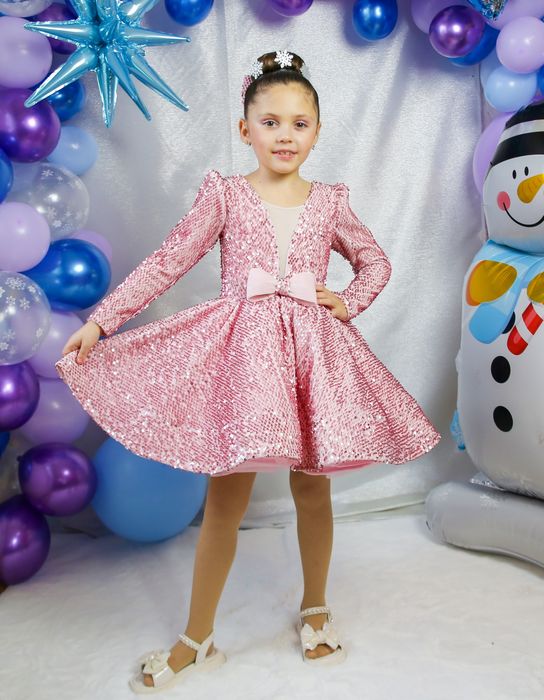 Рожева оксамитова сукня 116