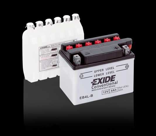 Akumulator Exide 4Ah 50A do skutera YB4L-B