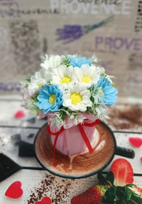 Букеты из мыла. Отличный подарок любимым родным и близким..