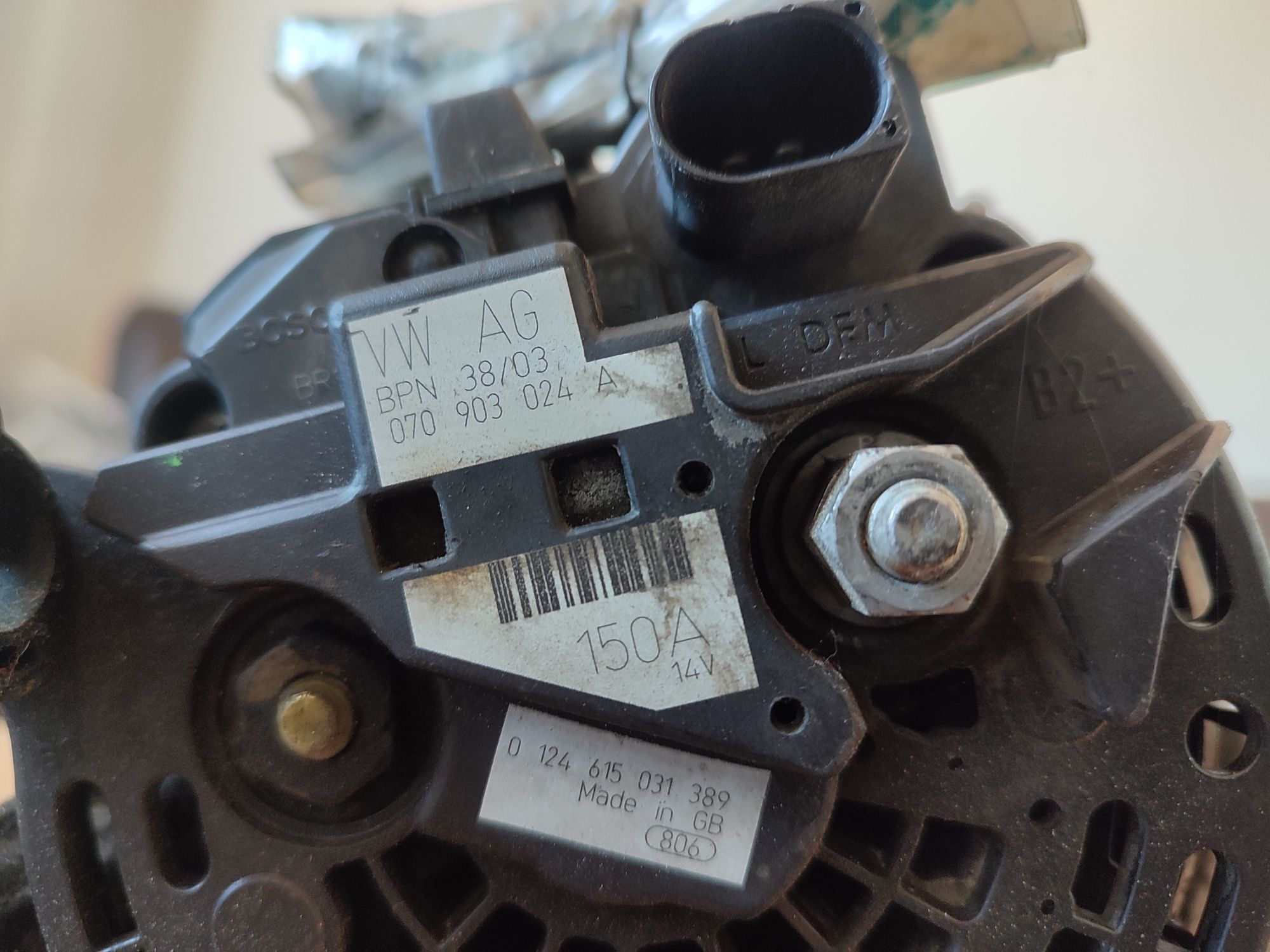 Alternator VW T5 2.5TDI Touareg 150A