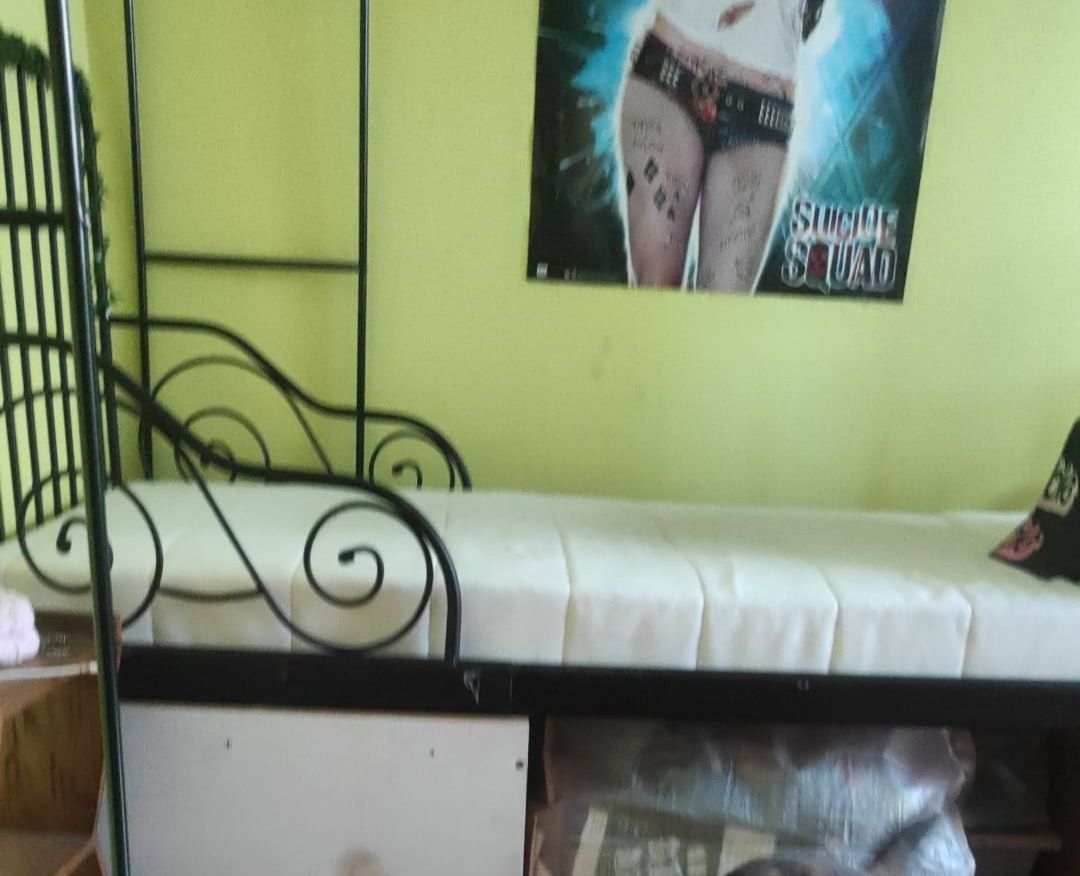 Cama extensível preta