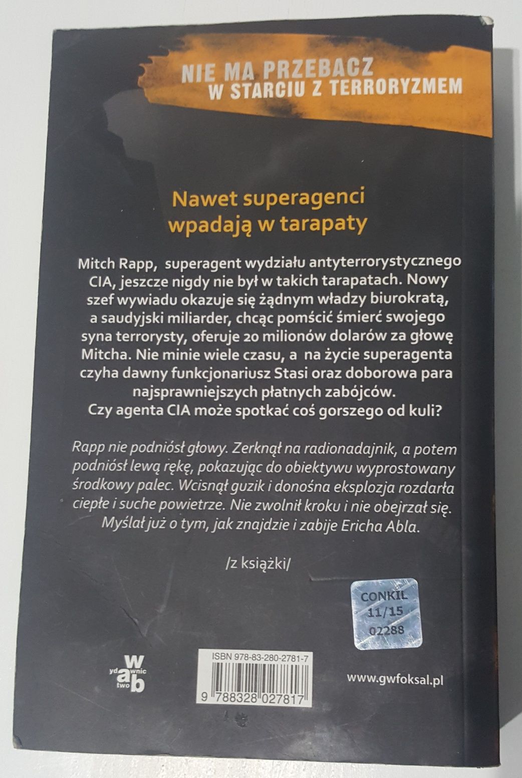 Zgoda na zabijanie Vince Flynn