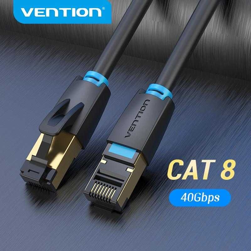 Vention якісний преміум RJ45 LAN кабель патч-корд Cat. 8 40Гбіт/с