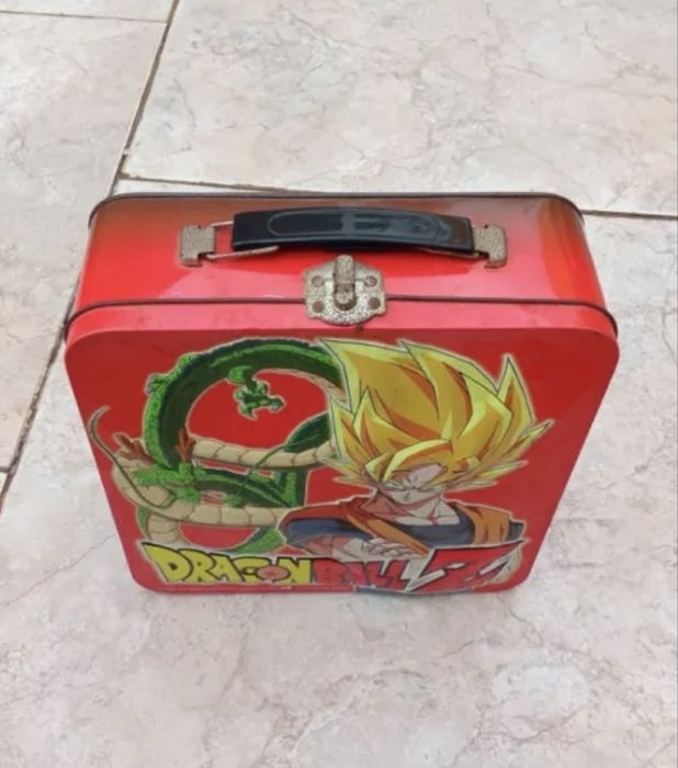 Lancheira metálica Dragon Ball Z vintage (colecionador)