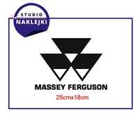 Naklejka Logo Massey Ferguson