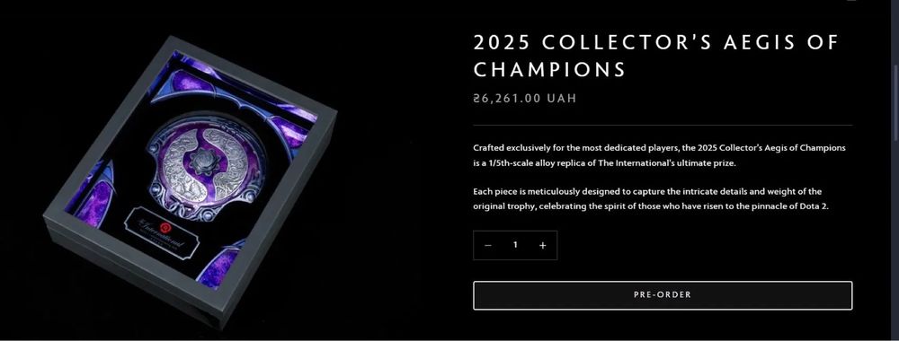 Aegis Dota 2 2025 -50% discount