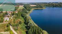 Jezioro Sasiny. Dwie działki z linią brzegową