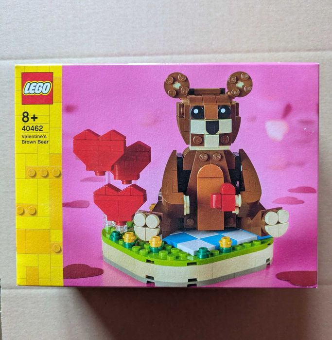 40462 Lego Walentynkowy niedźwiedź brunatny Nowe Miś