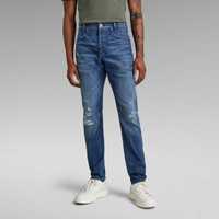 Мужские джинсы G-STAR RAW синего цвета (D-STAQ 3D Slim)