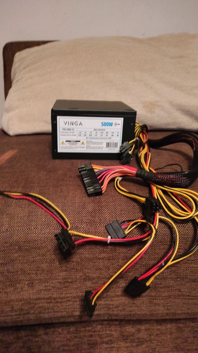 Блок живлення vinga psu-500-12