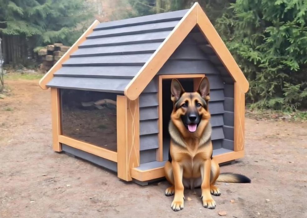 Buda dla psa oknem 140kg wagi wysyłka Pl