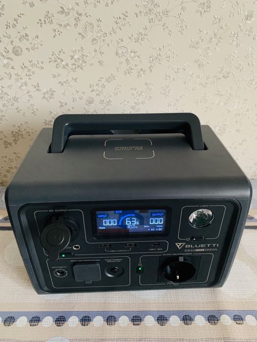 НОВА Портативна зарядна станція BLUETTI EB3A , Євро, оригінал