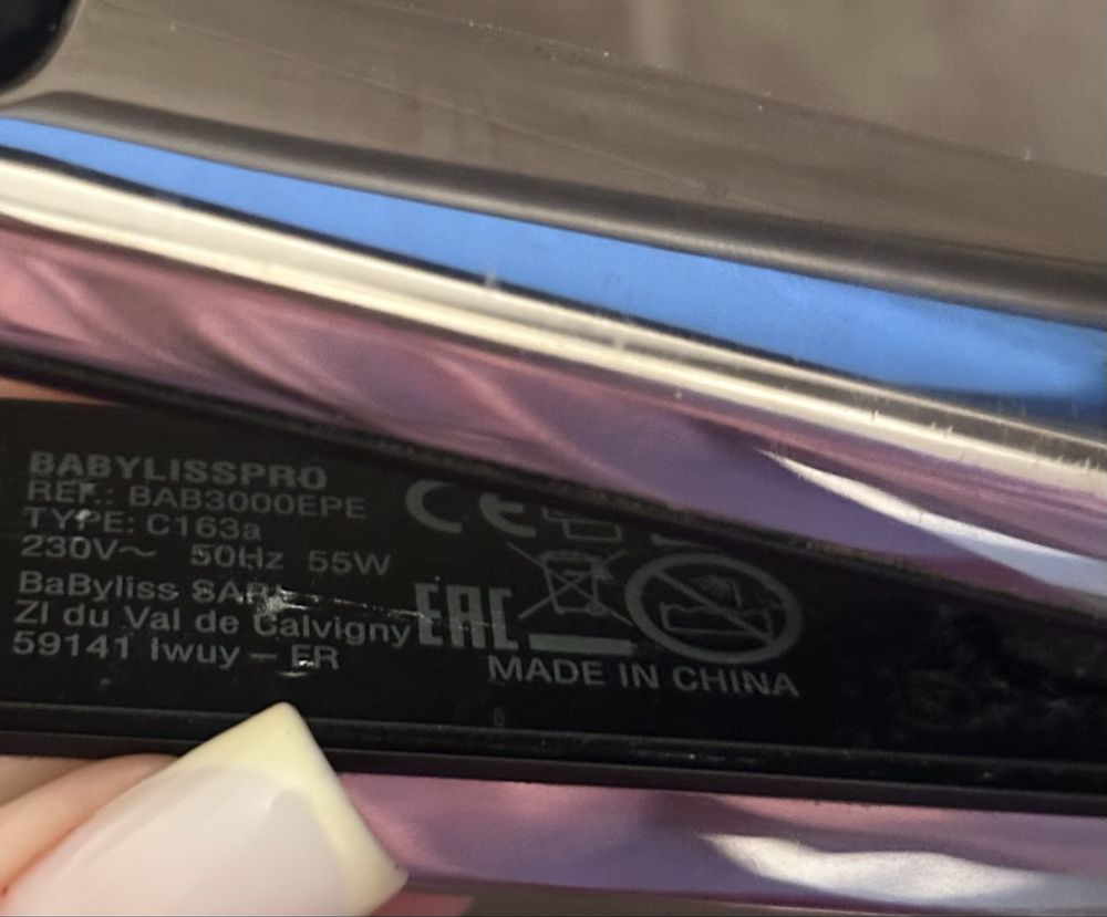 Pstownica BaByliss PRO Elipsis 3000