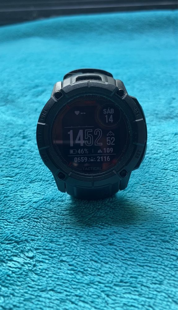 Garmin Instinct 2x Solar Tactical preto