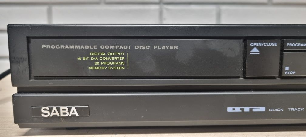 Odtwarzacz cd player SABA
