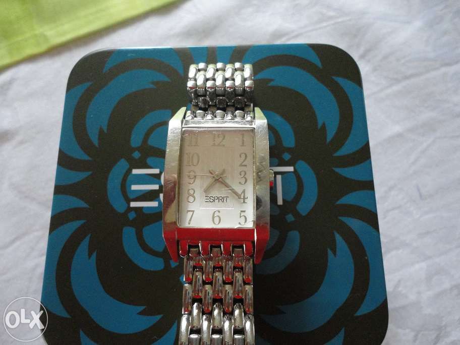 Zegarek damski Esprit srebrny bransoleta