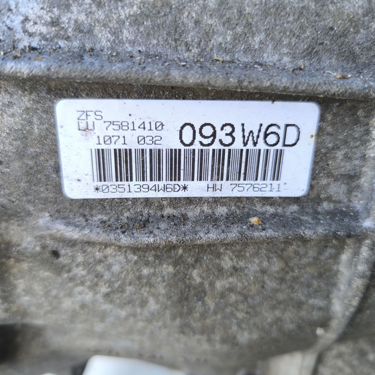 Skrzynia biegów bmw E60 E61 2.0d  n47 6hp21