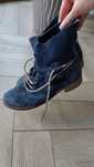 buty damskie za kostke, botki, sztyblety, skóra r.37