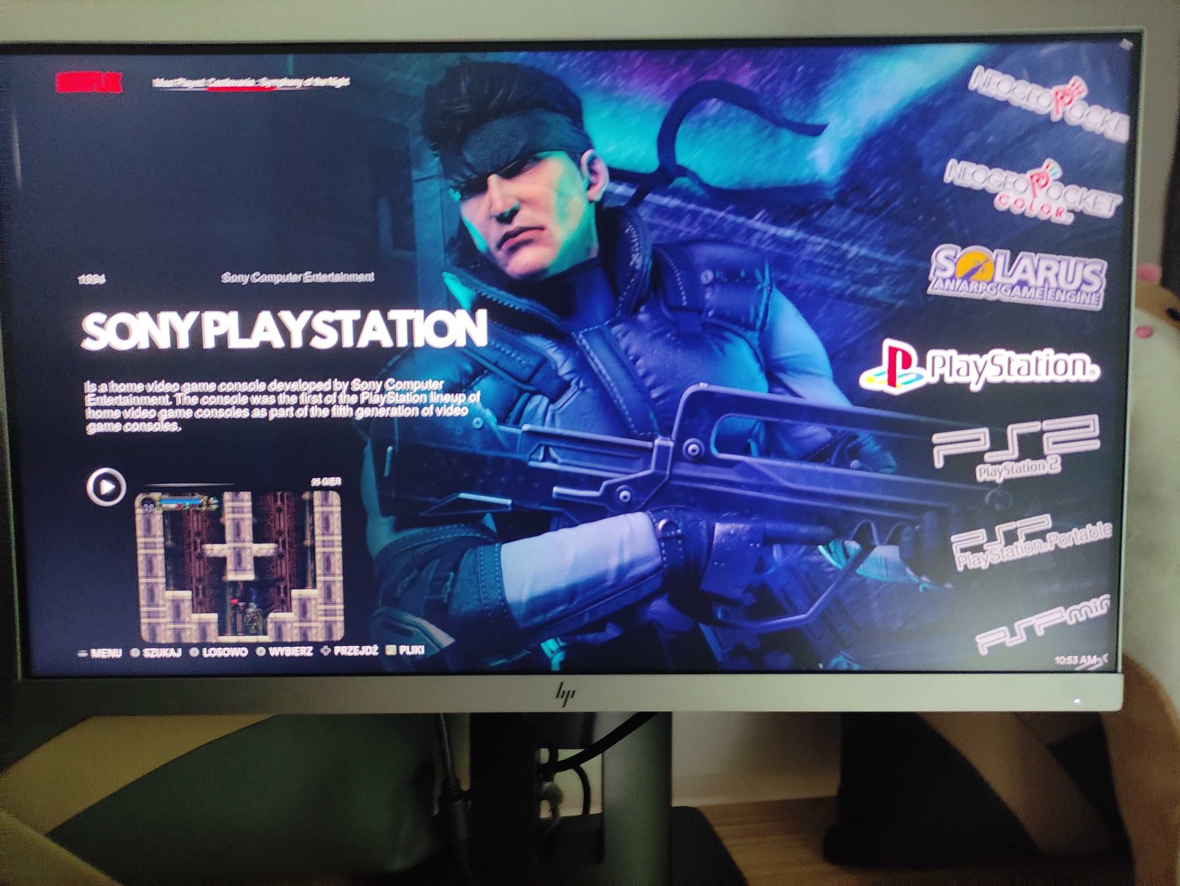 Komputer Retro Gry Core i5 PSP Nintendo Comodore Amiga Ataro + PAD