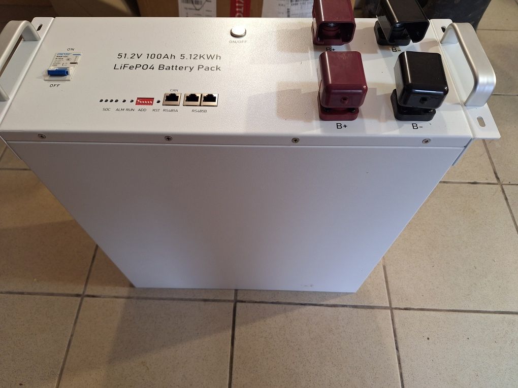 Інвертор 6200W + акумулятор 5.12KWh