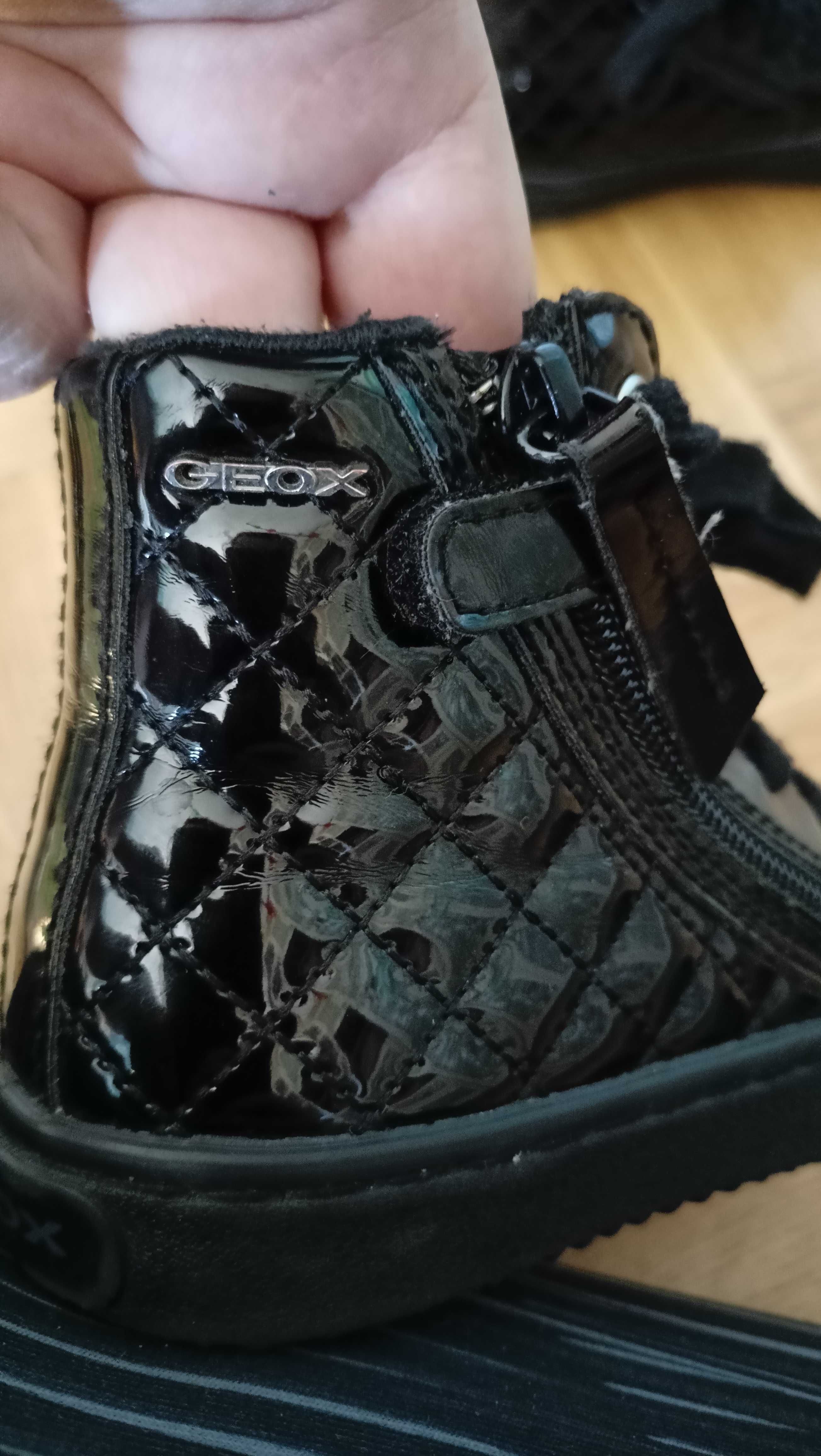 zestaw - 2 pary butów świecące GEOX trzewiki / sneakersy