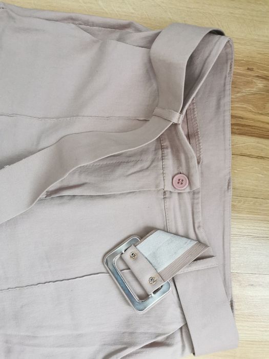 Eleganckie spodnie różowe