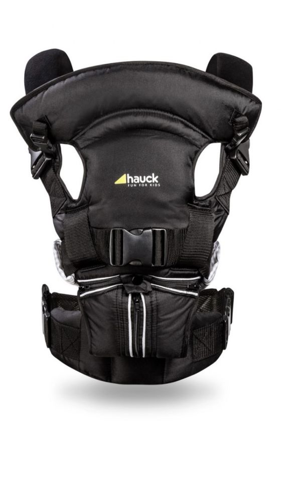 HAUCK 4 WAY CARRIER Nosidełko dla dzieci 0m+ do 12 kg - BLACK