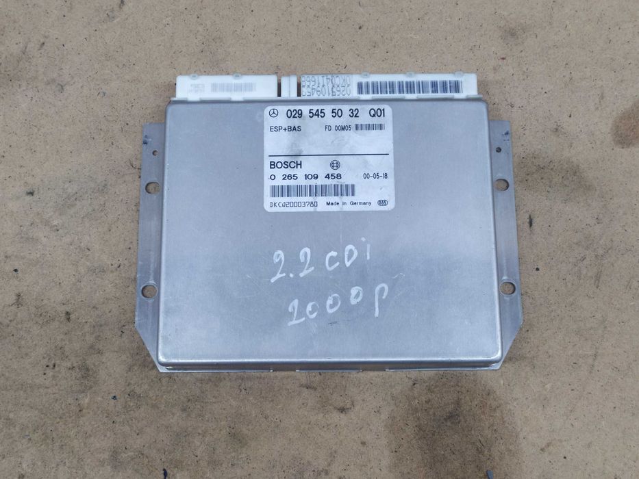 ЄБУ Блок управління ESP+BAS Mercedes w210 очкарик