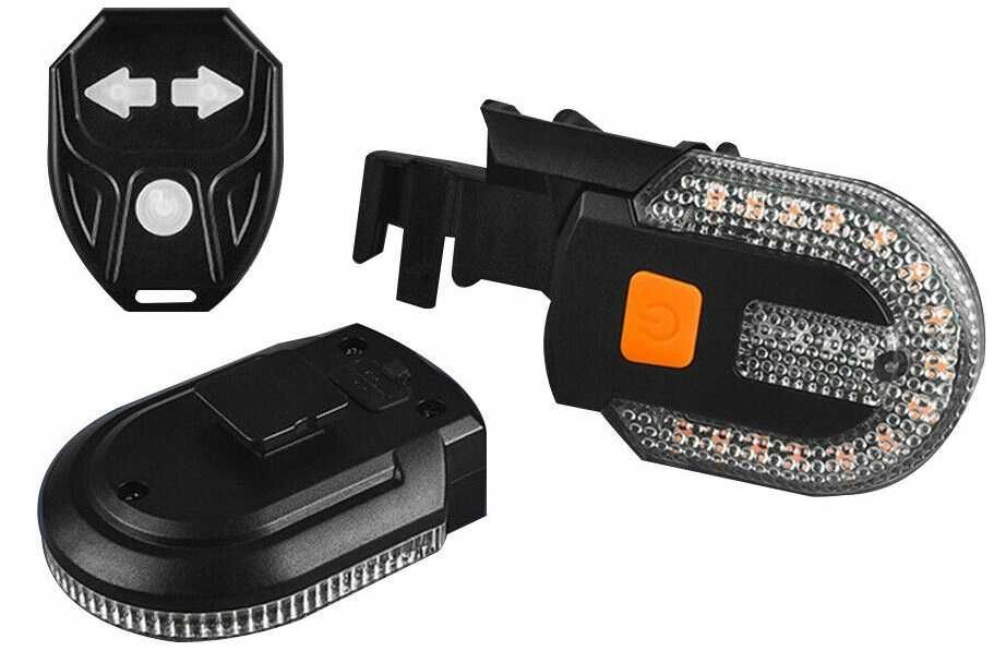 Kierunkowskazy Na Rower Lampka Rowerowa Tyl Sygnalizator USB PILOT