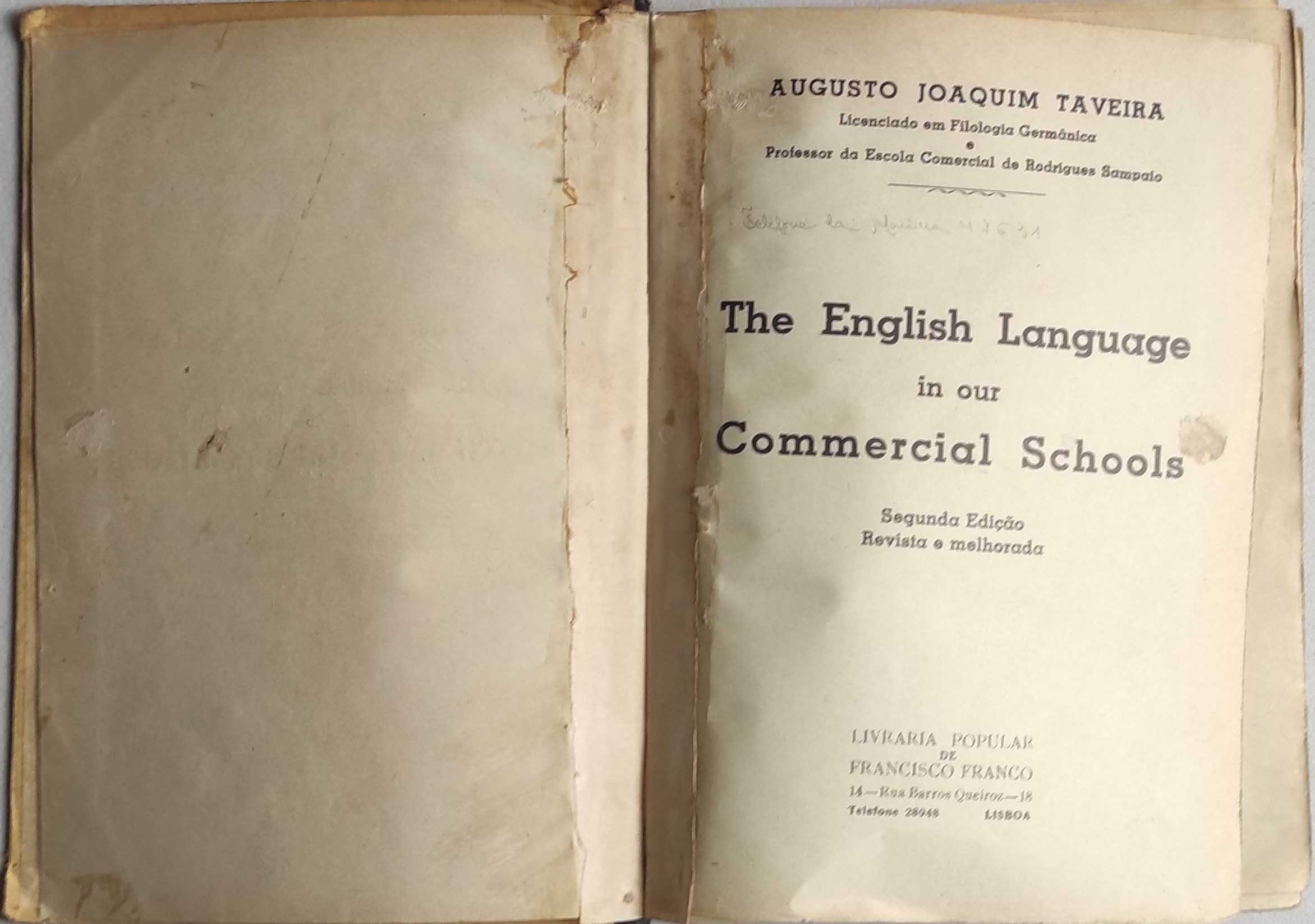 Livro - Ref: PAC1 - The English Language in our Commercial Schools