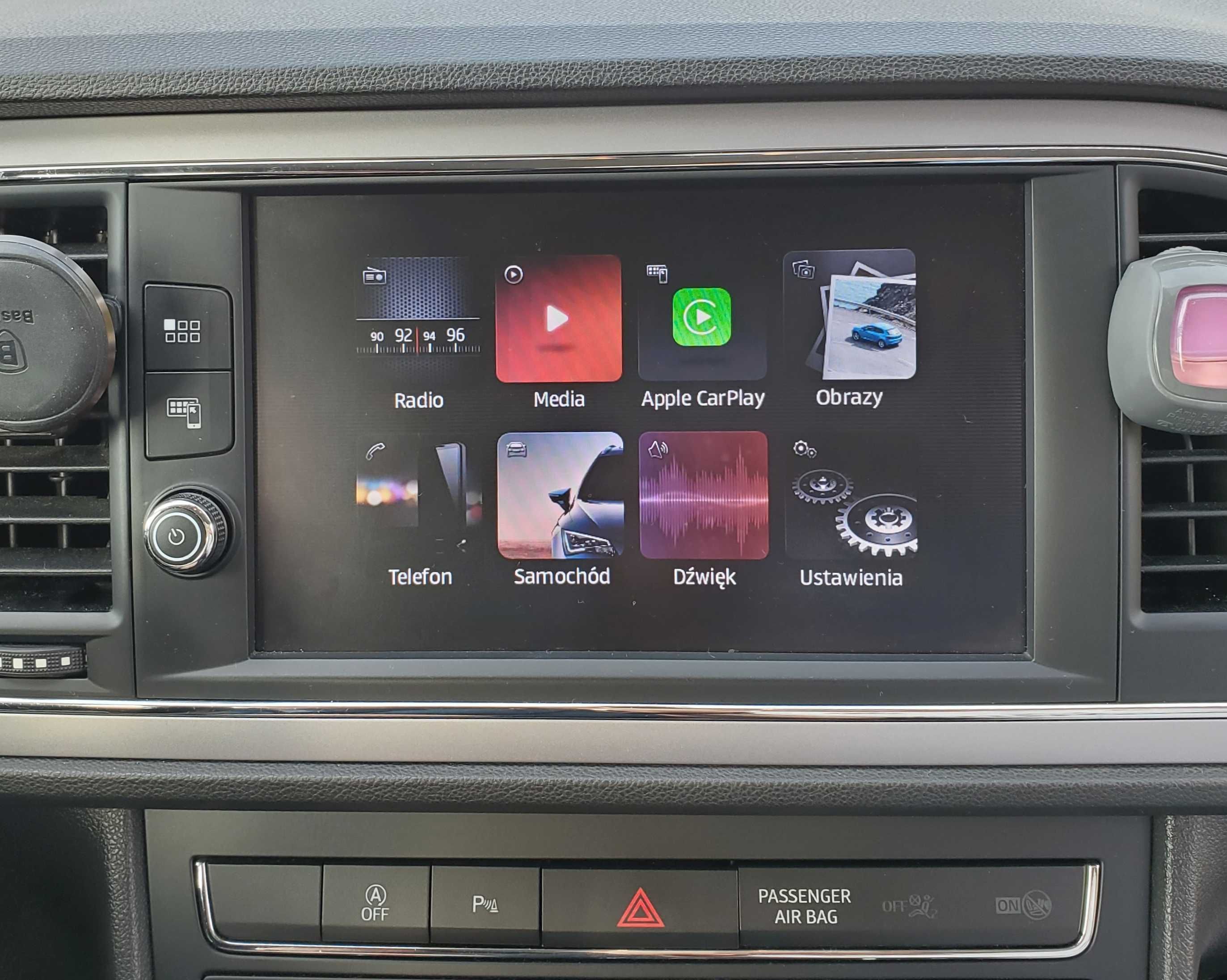 VW Skoda Seat Aktywacja CARPLAY ANDROID AUTO Radio bez Nawigacji