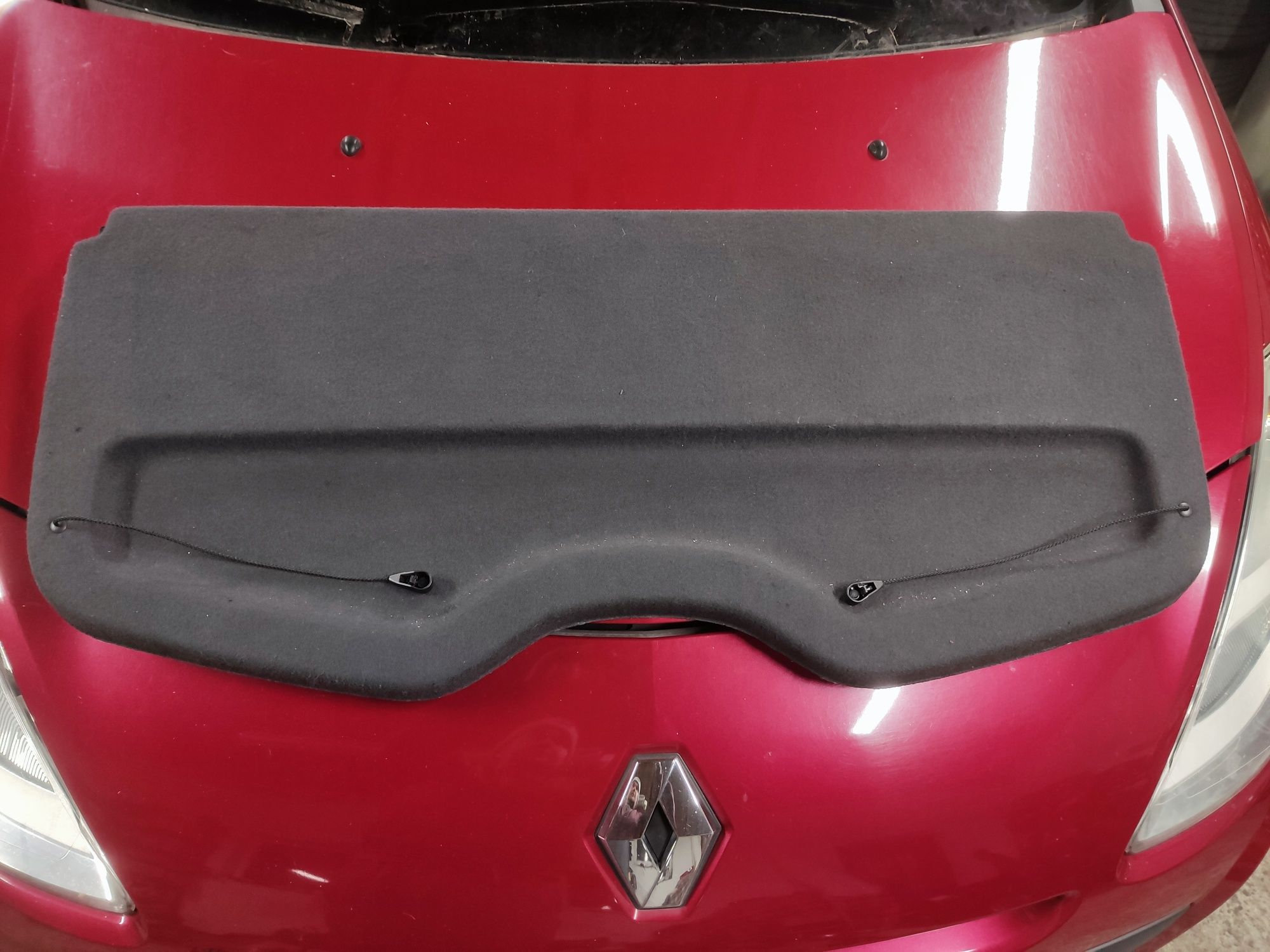 Półka tylna bagażnika Renault Clio 3 Hatchback 5 drzwi