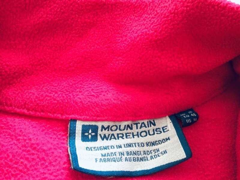 Акція 1+1=3 Mountain Warehouse ягідна фліска. гольф. водолазка L-XL