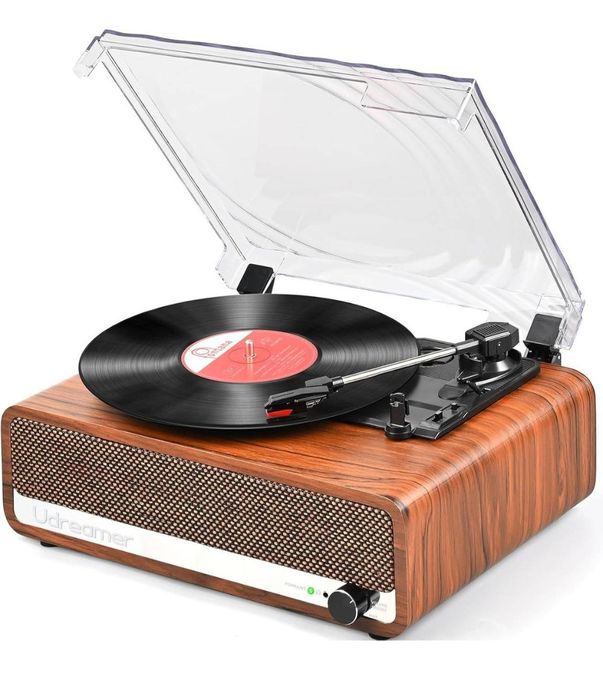 Програвач вінілових платівок Udreamer UD002 Bluetooth з динаміками для