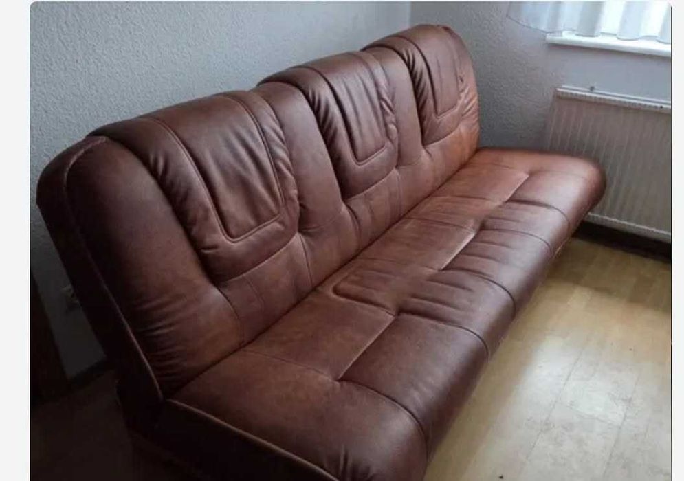 Komplet dwa razy Finka plus wersalka