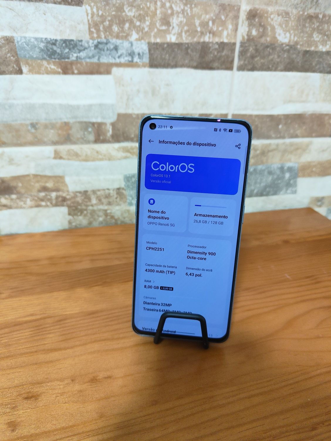 Oppo Reno6 5G Azul