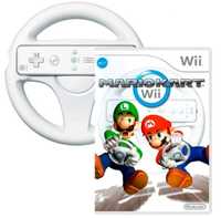Jogo Super Mario Kart + Volante Wii (ORIGINAL NINTENDO Wii/Wii U)