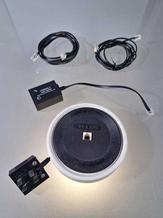 Zestaw Telos Zwijany Przedłużacz 5 m ADSL Rozdzielacz +2 Kable tel. 2m