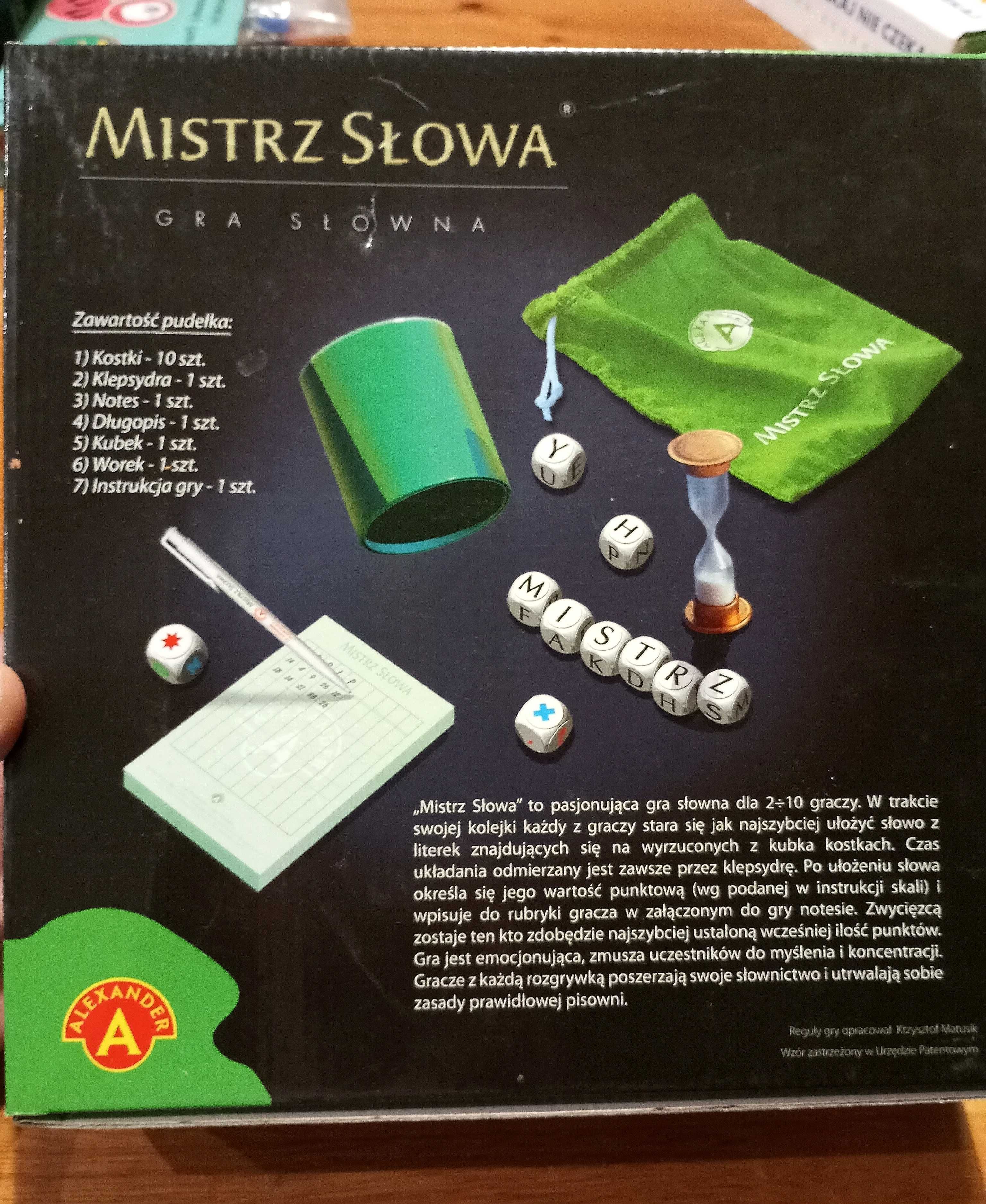 Gra słowna Mistrz Słowa ALEXANDER