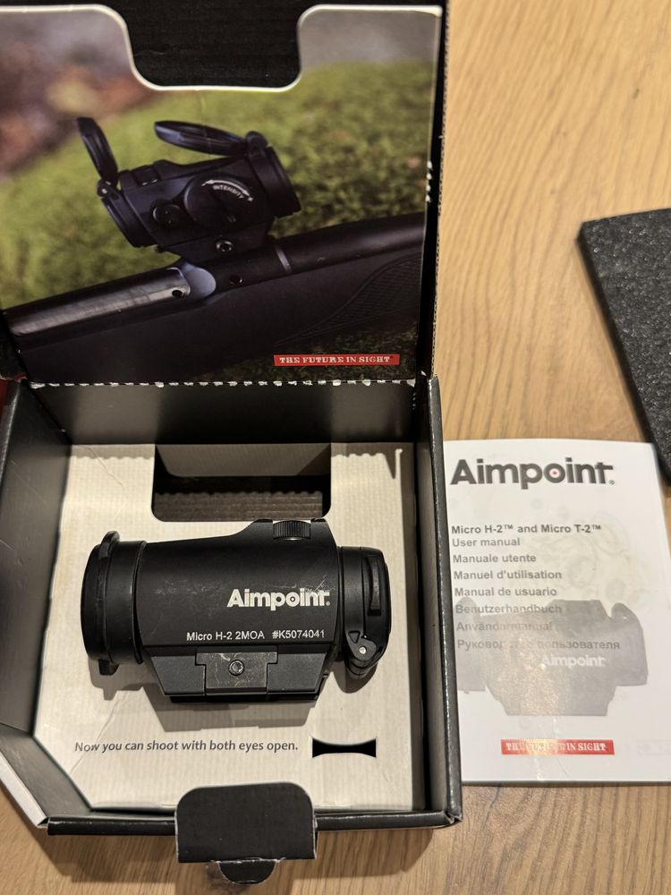 Приціл каліматорний Aimpoint Micro H-2  2MOA