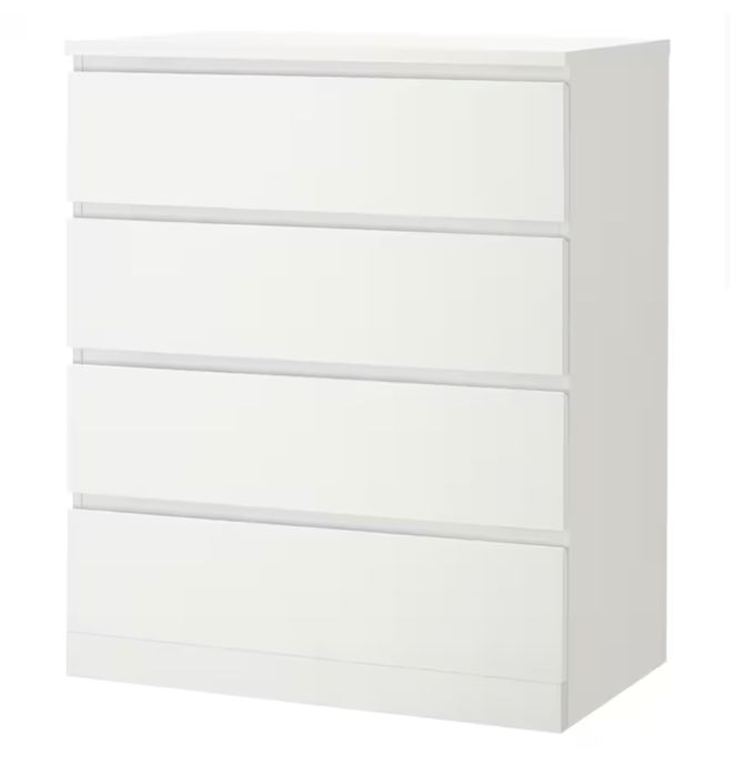 komoda ikea malm biała