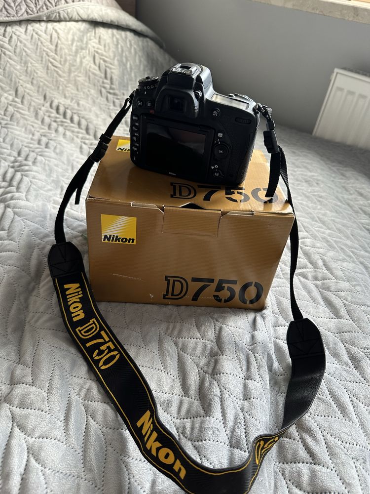 Nikon d750 przebieg tylko 4tys tylko body