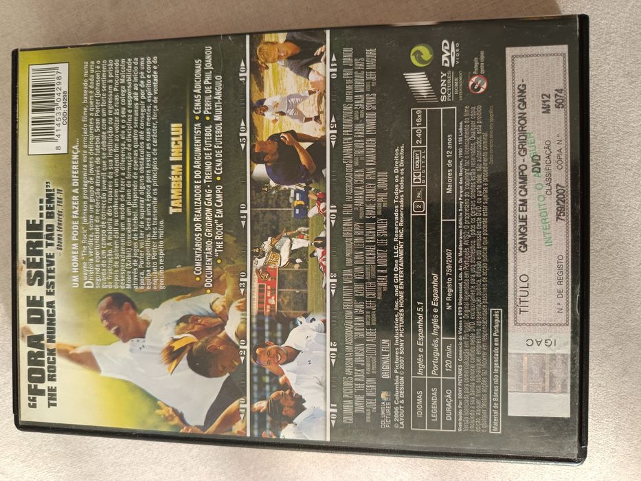 DVD gangue em campo