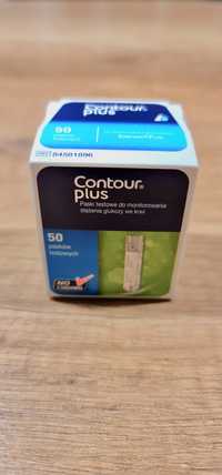 Paski do pomiaru glukozy Contour Plus - 5 opakowań