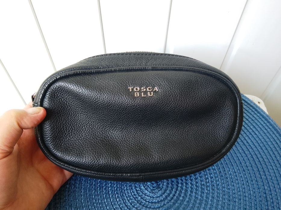Жіноча поясна сумка Tosca Blu, 12,*20,5*4,5, оригінал, натур шкіра