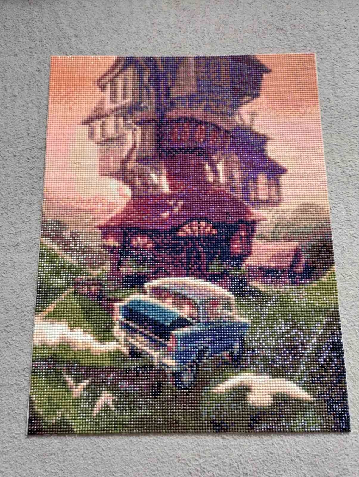 Obraz Harry Potter Diamond Painting 30x40 Ramka